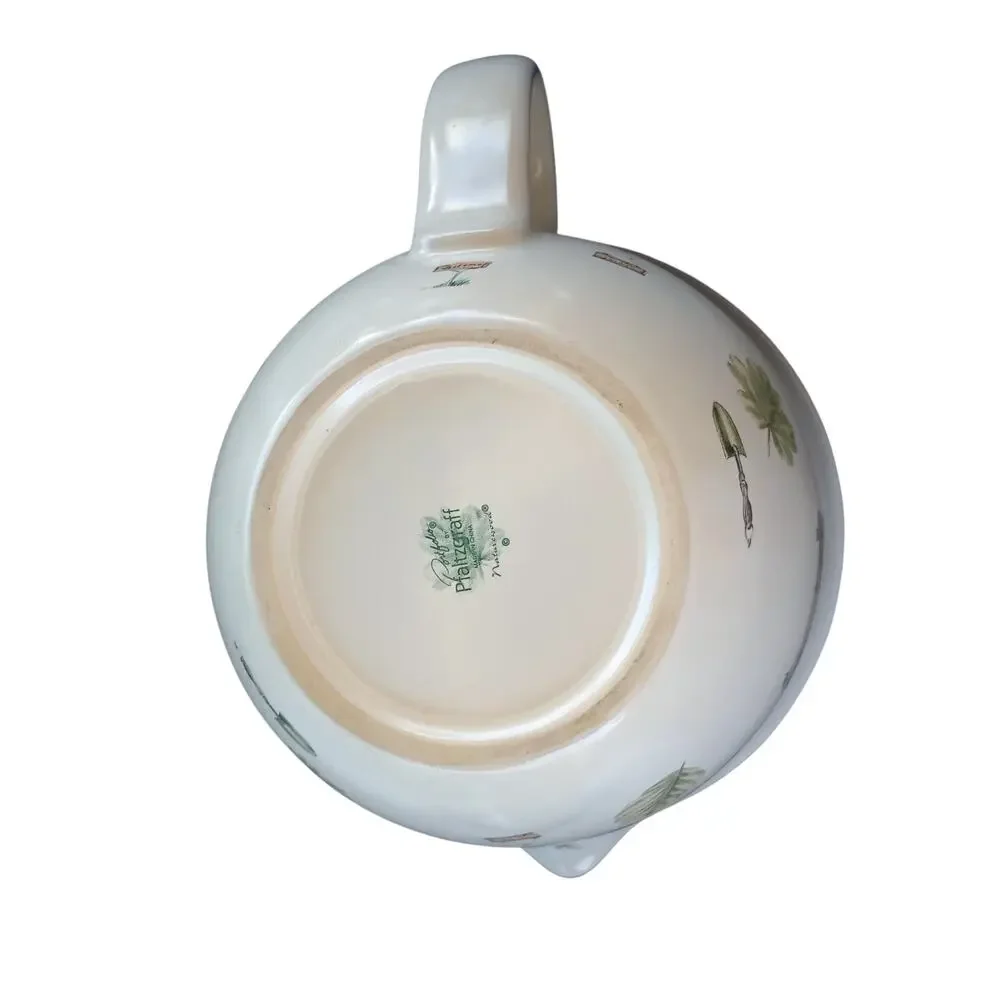 Pfaltzgraff Naturewood Batter Bowl Oversize with Handle and Pouring Spout